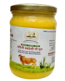 Pure Gir Cow Ghee made by Vedic Bilona  methods 500ml