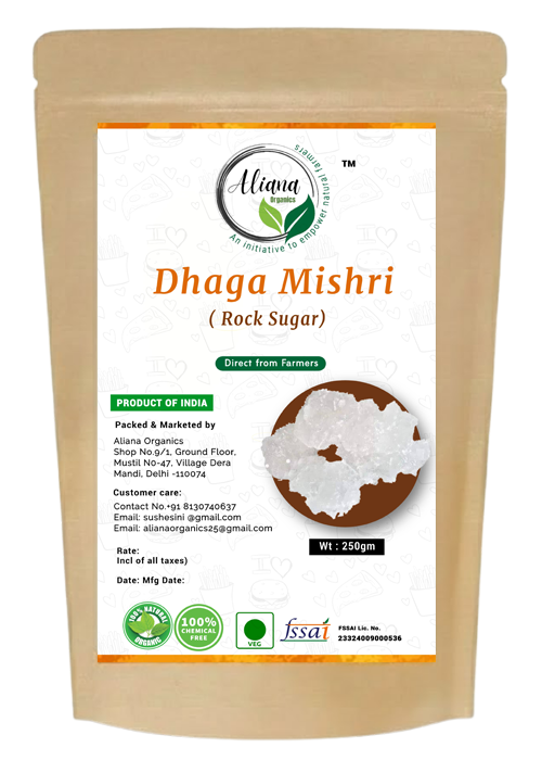 Dhaga Mishri (Rock Sugar) - 250gm